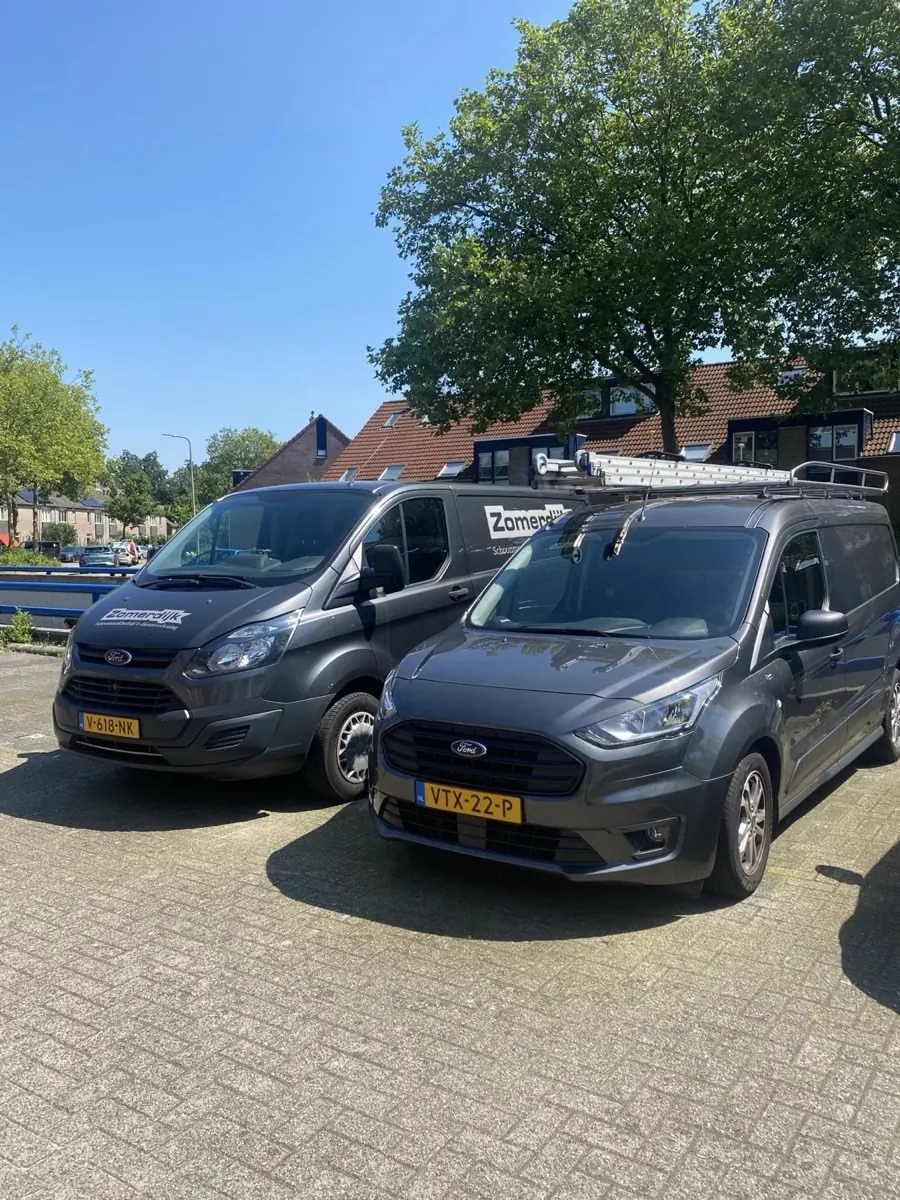 Het wagenpark van Zomerdijk in Zwolle